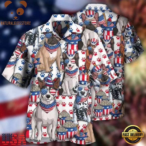 Dog Aloha Hawaii Shirt - Dog Independence Day Hawaiian Shirt For Summer, Dog Lovers